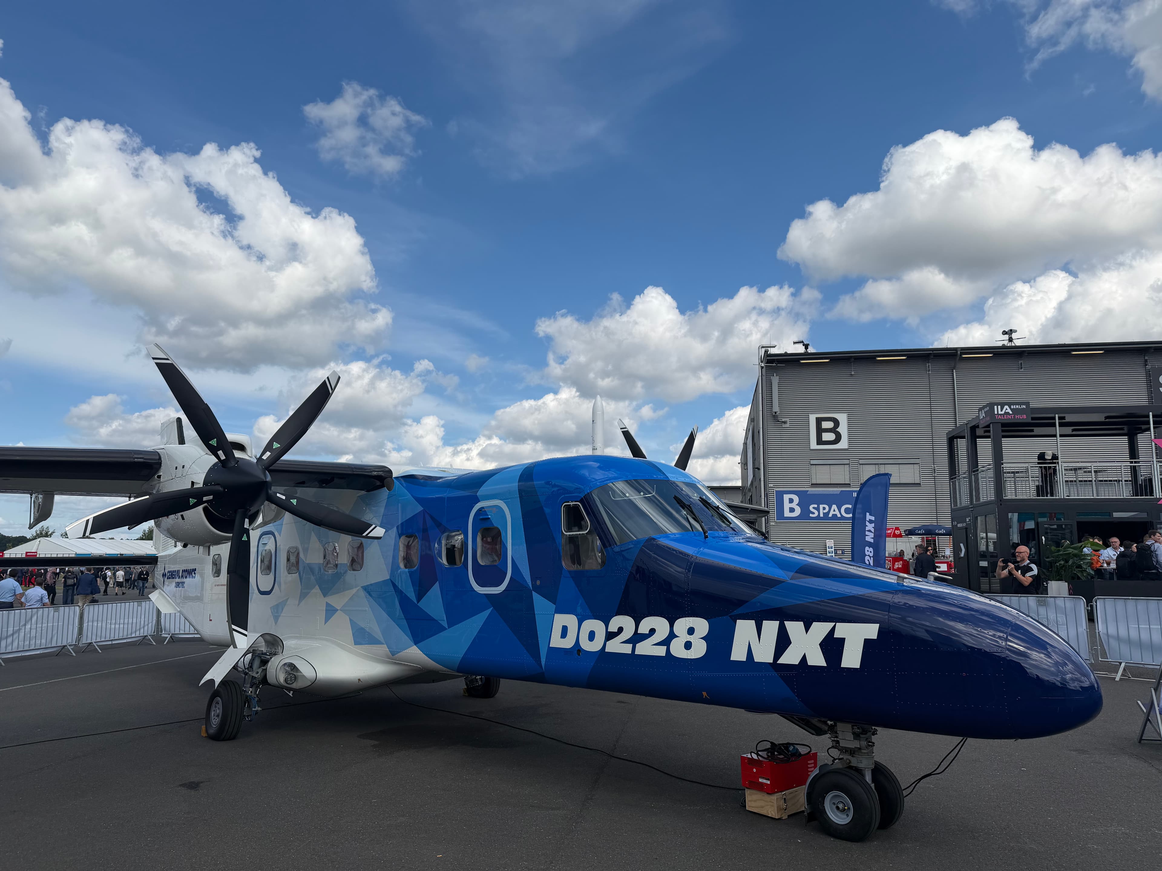 Do228 NXT Demonstrator at ILA